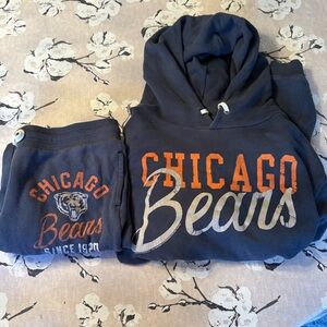 Chicago Bears Hoodie and Sweatpants Set